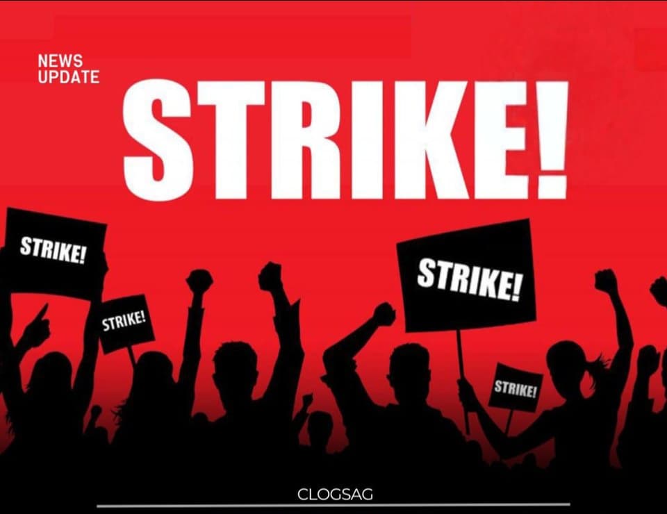CLOGSAG Set to Begin Nationwide Strike