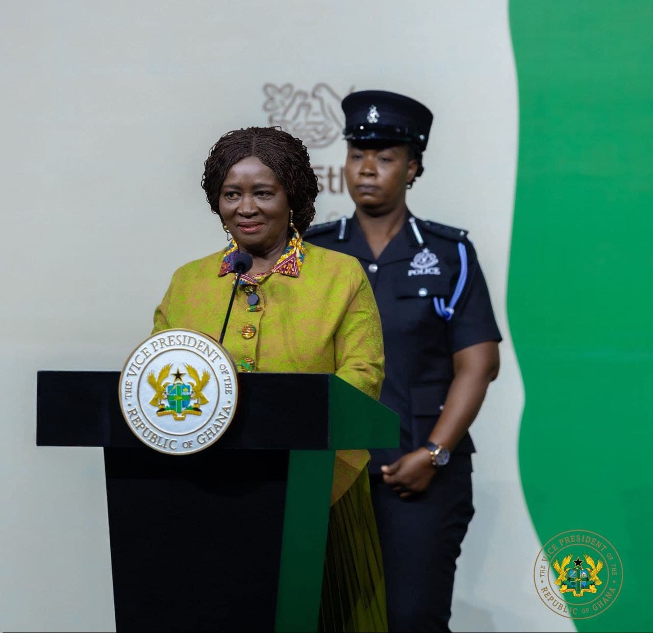 Vice President Jane Naana Opoku-Agyemang