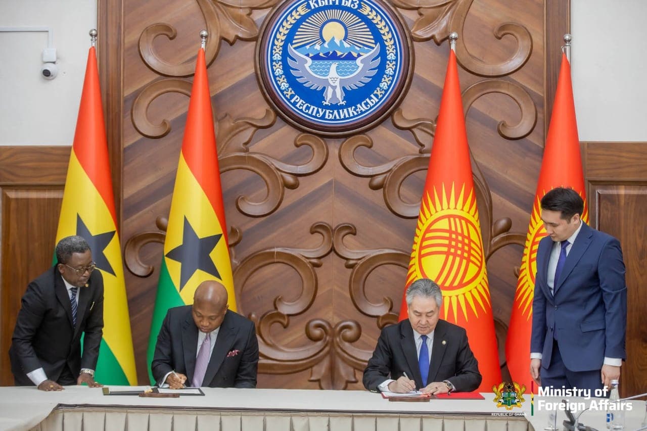 Ghana–Kyrgyzstan Partnership Deepens with Historic Visit and Agreements