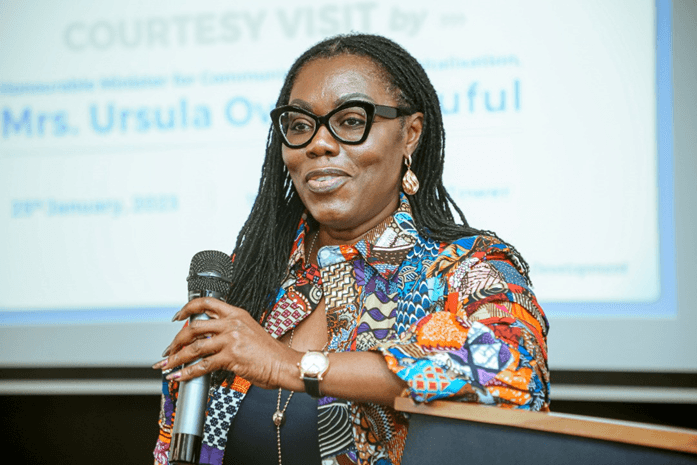 Ursula Owusu-Ekuful Rejects Feud Claims Over SIM Card Registration